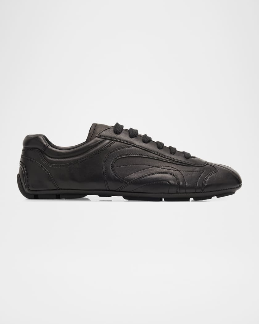 Prada Men's Montecarlo Re-Edition 2005 Nappa Leather Sneakers