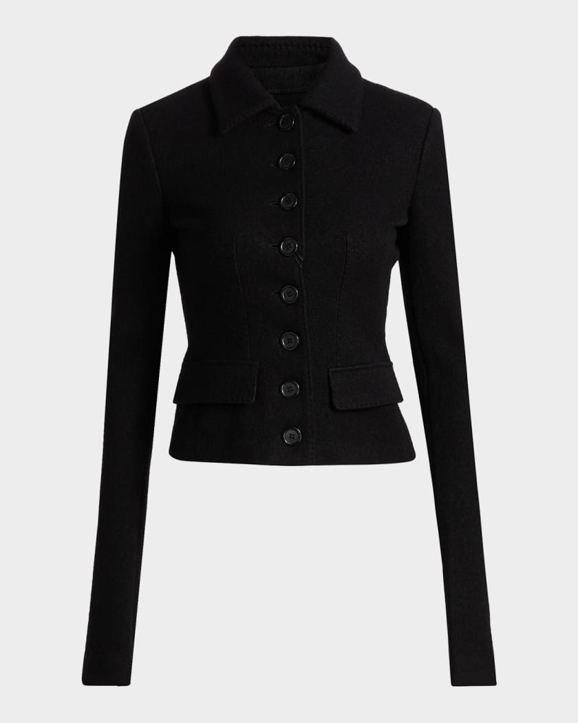 ジャケット・アウター DOLCE&GABBANA wool tailored jacket Dolce&Gabbana Tailored Boiled Wool Jacket | Neiman Marcus