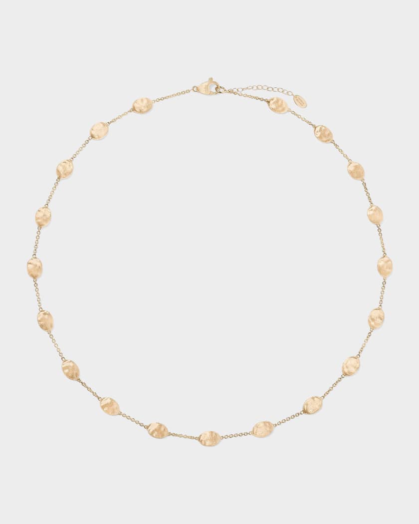 Marco Bicego 18K Yellow Gold Medium Bean Necklace, 16