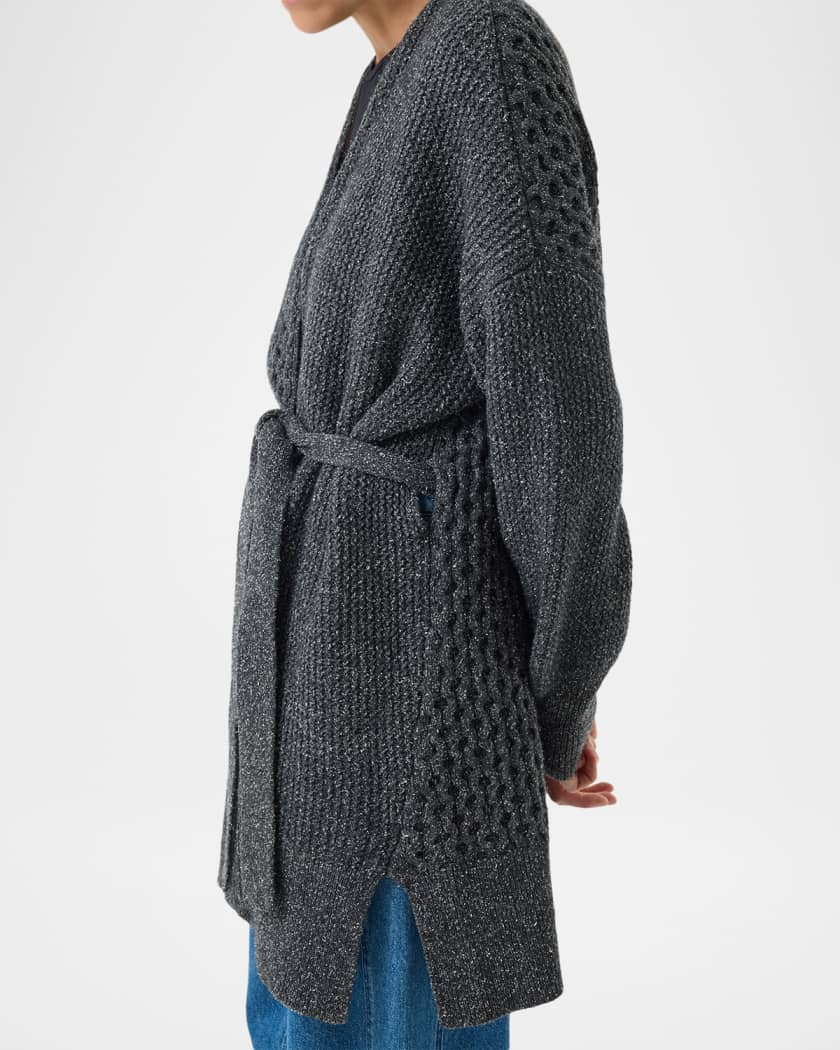 鬼レア　Roen　DRAPE NORDIC CARDIGAN　ブラック Dale of Norway - 140th Anniversary Woman's Cardigan: Black/Off