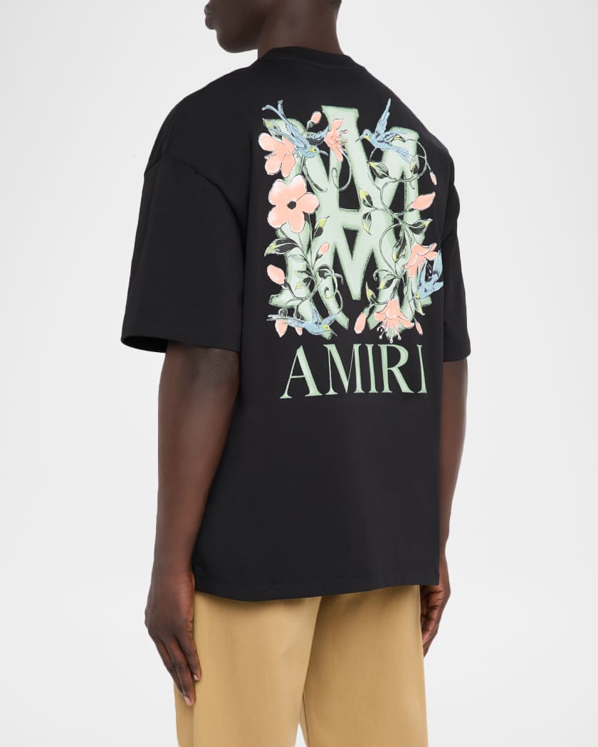 Men's MA Floral Cotton T-Shirt
