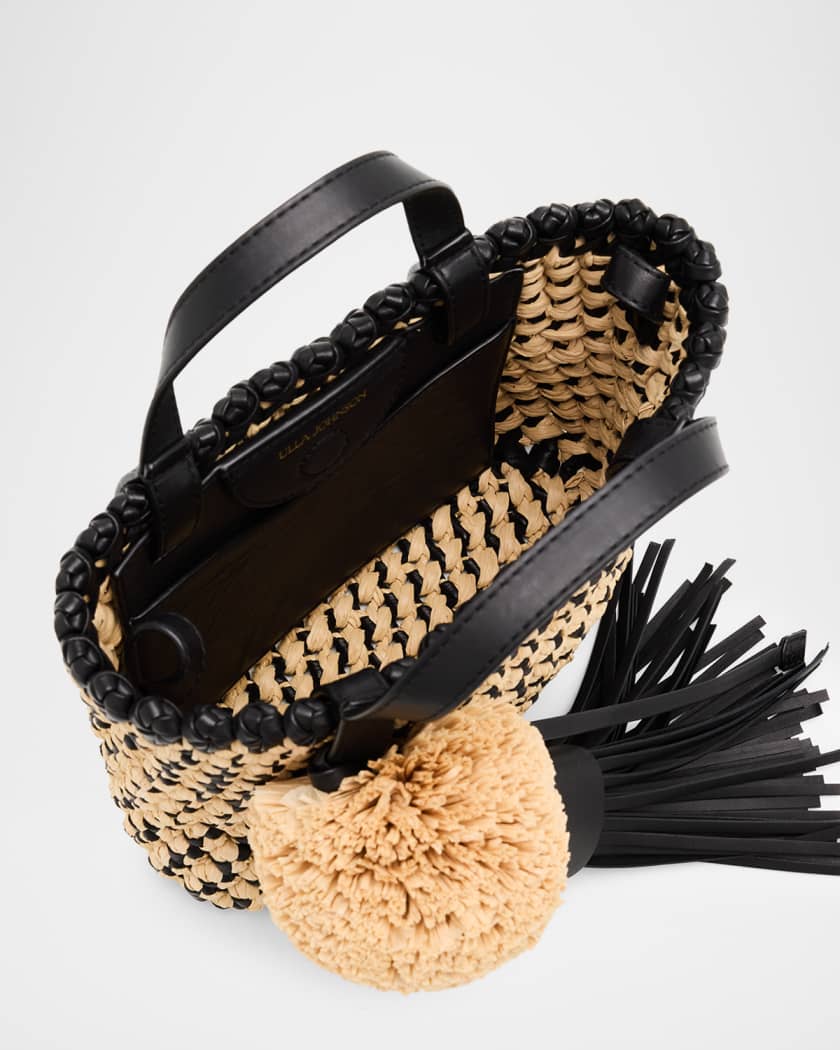 ULLA JOHNSON ウラジョンソン　かご　バッグ Lali Large Raffia Tote - Natural Woven Tote Bag - Ulla Johnson