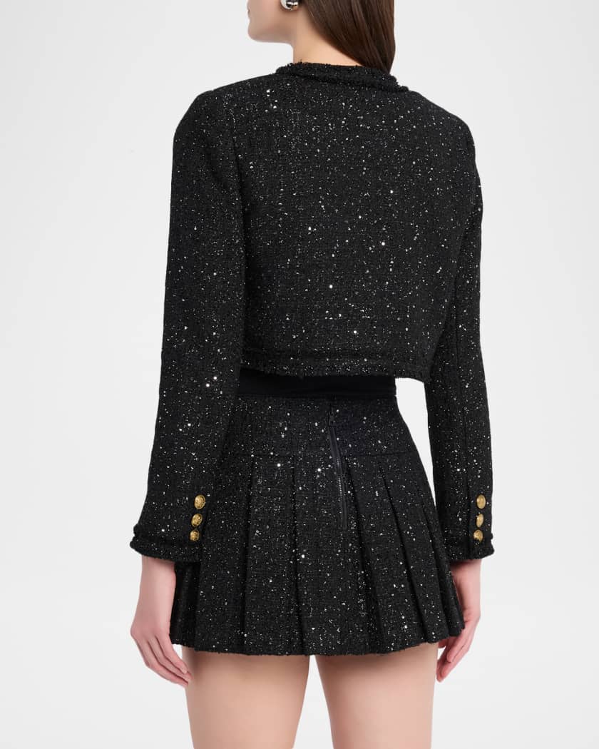 Dumont Embellished Tweed Jacket