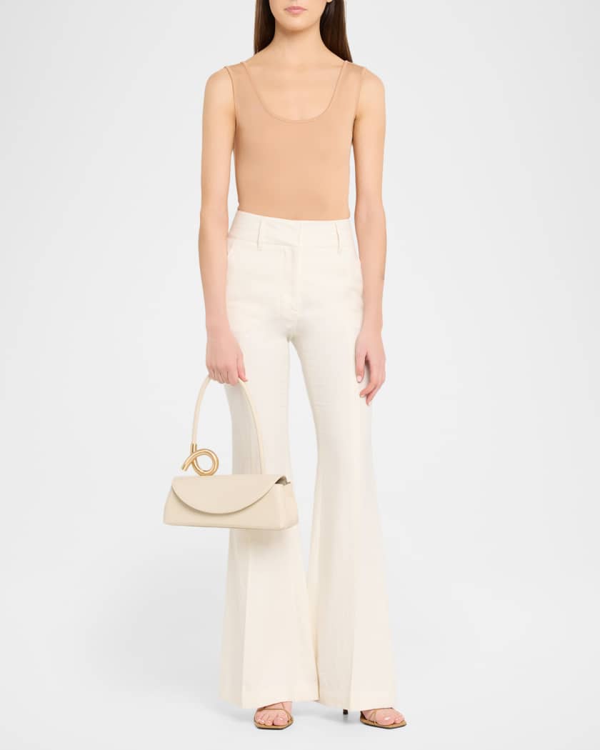 Cult Gaia Azariah Sculptural Twist Leather Shoulder Bag | Neiman