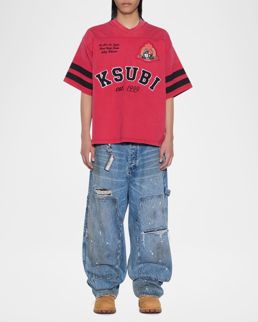 Men's Duke Jersey V-Neck T-Shirt