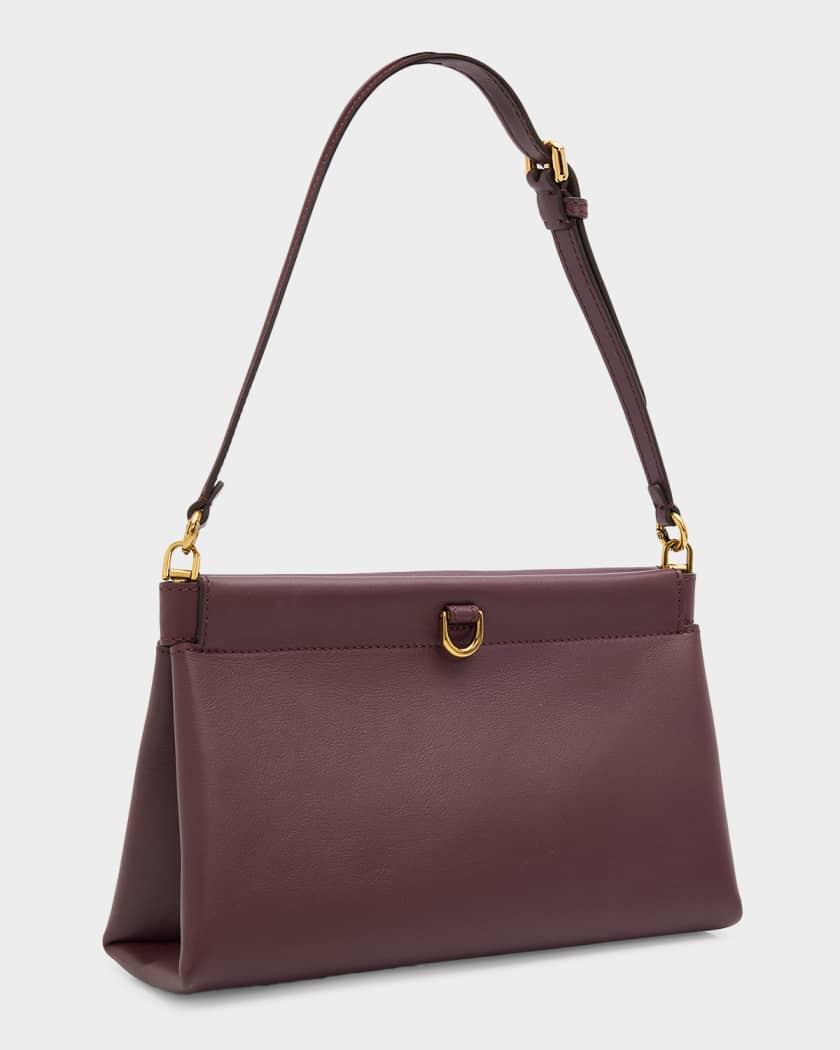 Etro Talk XS Leather Clutch Bag | Neiman Marcus