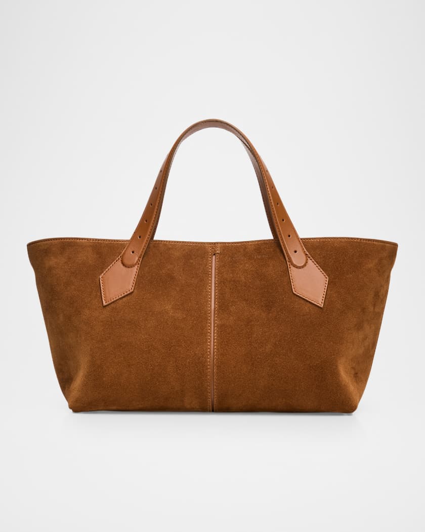 Proenza Schouler Chelsea East-West Suede Tote Bag | Neiman Marcus