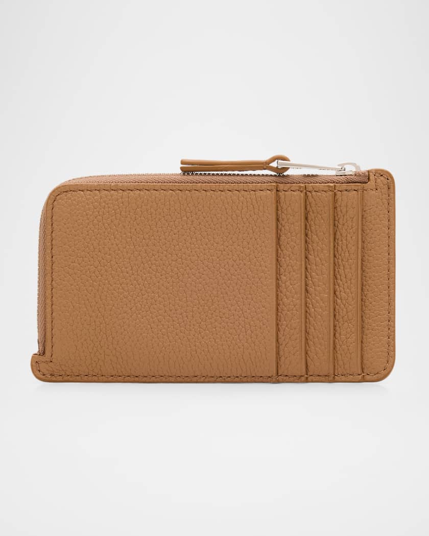 LOEWE ケース レザー Loewe Smooth & Grained Leather Coin Cardholder | Neiman Marcus