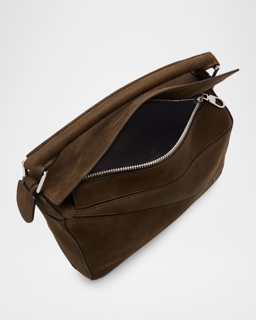 Loewe Puzzle Small Top-Handle Bag in Smooth Leather | Neiman Marcus