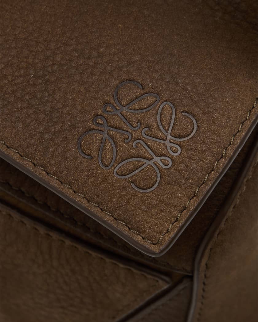 Loewe Puzzle Small Top-Handle Bag in Smooth Leather | Neiman Marcus