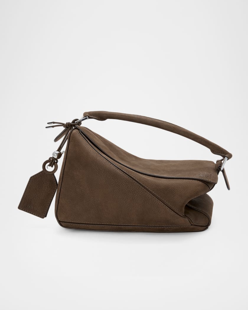 Loewe Puzzle Small Top-Handle Bag in Smooth Leather | Neiman Marcus