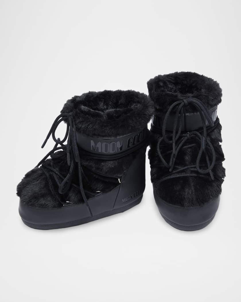 Icon Low Faux Fur Snow Boots