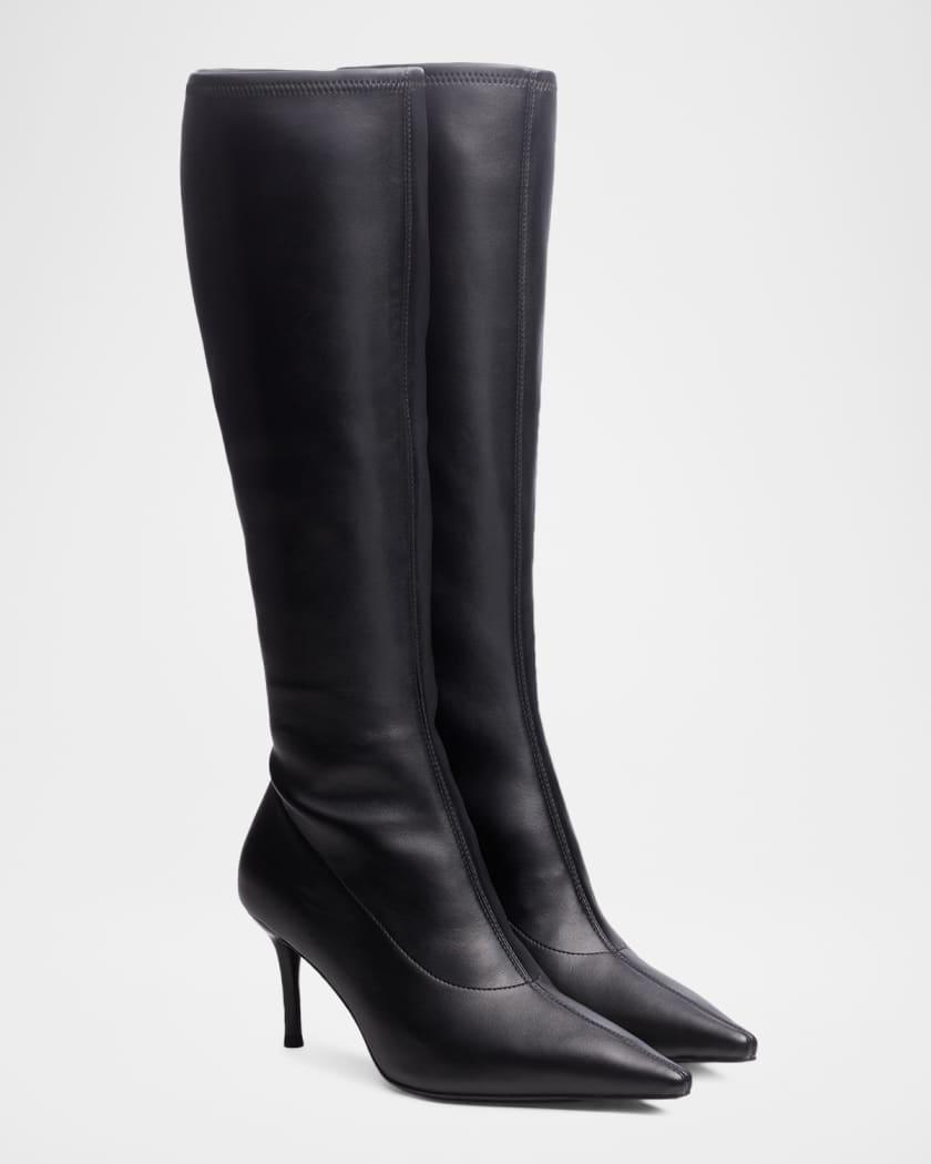 Mercer Leather Knee-High Boots