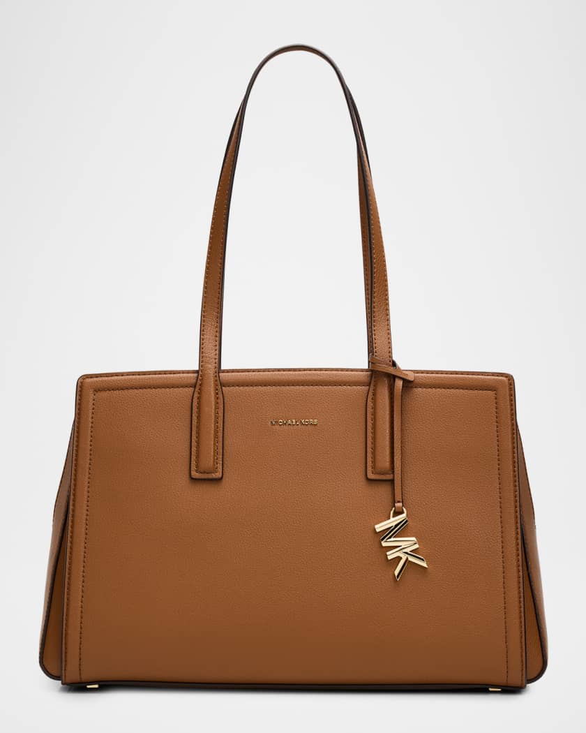 Laila Medium Leather Tote Bag