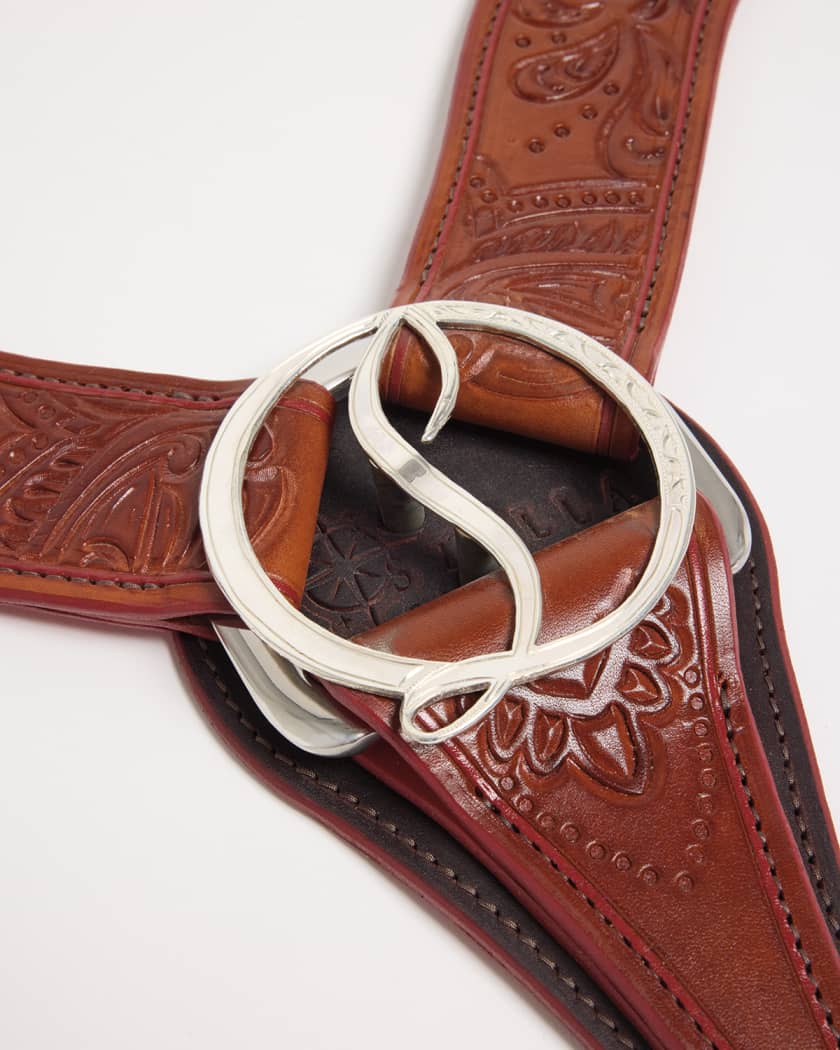 Christian Louboutin Custom Saddle