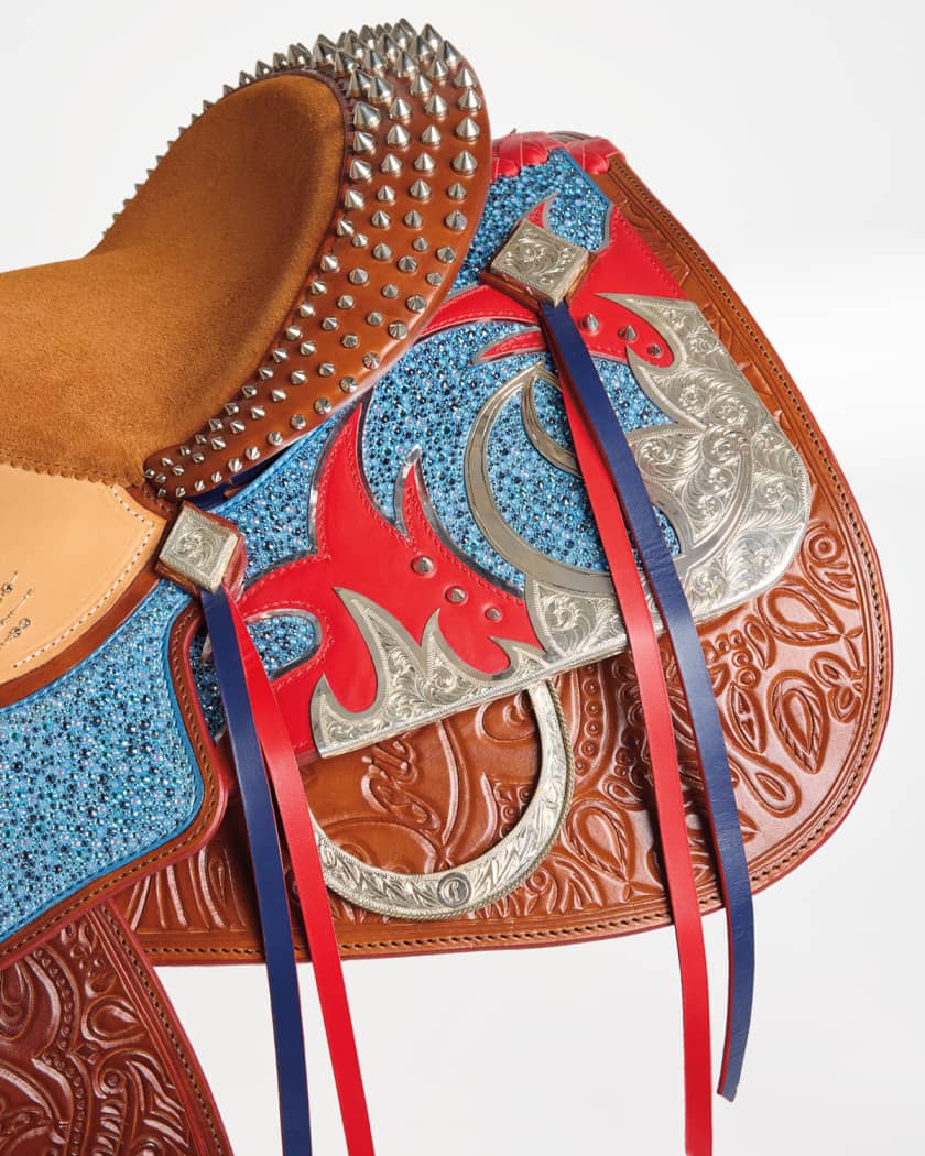 Christian Louboutin Custom Saddle