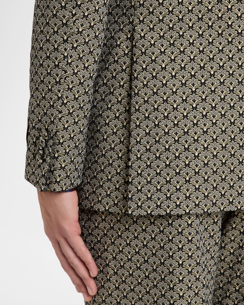 メンズ○【ETRO】最高級イタリー製ベージュカラーコットンジャケット