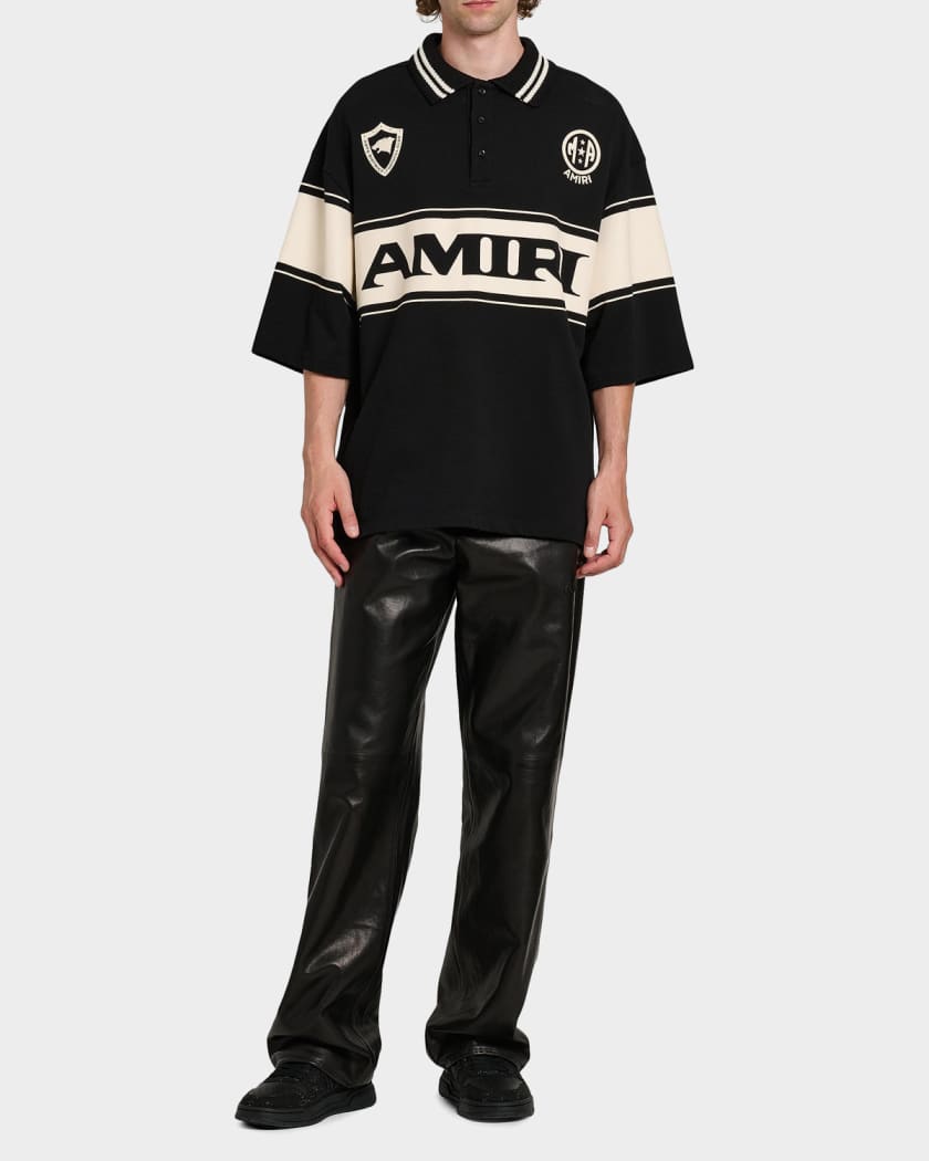 amiri ポロシャツ Amiri ポロシャツ メンズ - ブラック | AMJYPO1009 | GIGLIO.COM