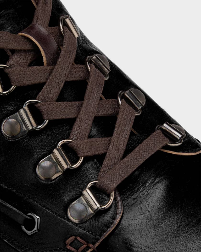 Bally Men's Perseval Leather Lace-Up Boots | Neiman Marcus