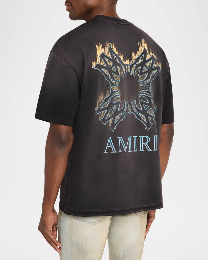 Amiri Men's MA Quad Flames Cotton T-Shirt | Neiman Marcus