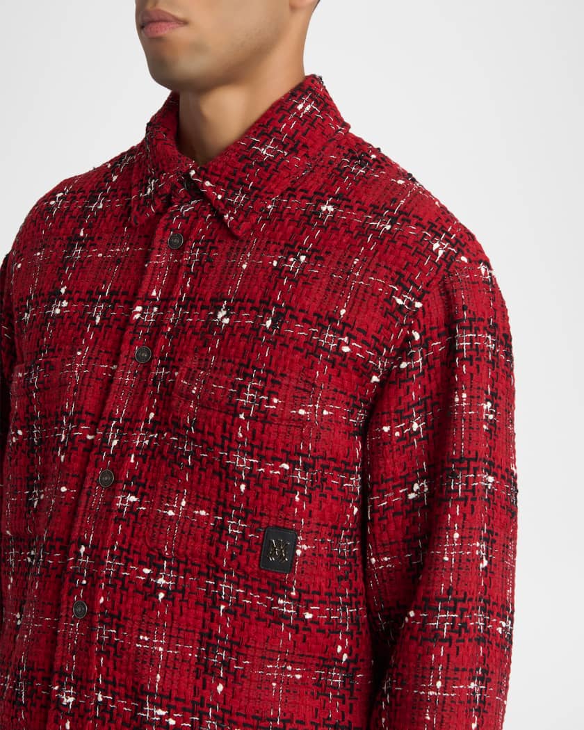 AMIRI チェックシャツ レッド AMIRI Shirts | Red Men's Checked Shirt