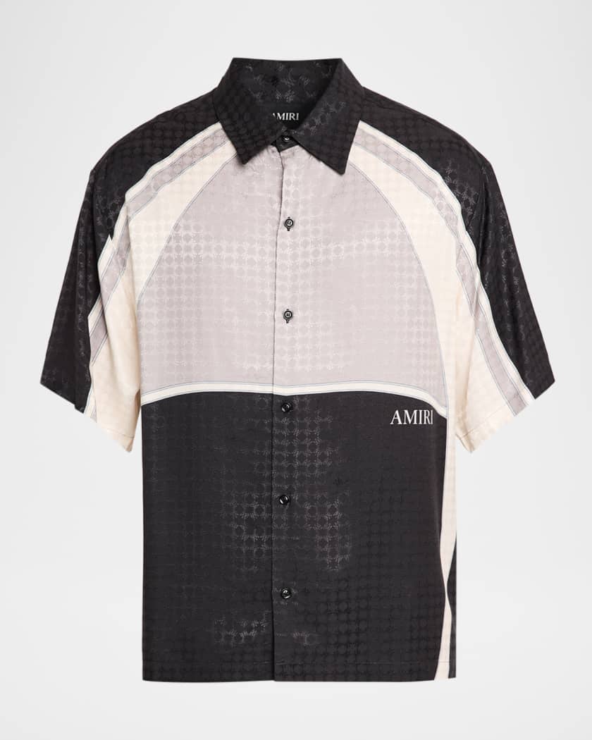 AMIRI MA quad ポロシャツ 正規品 Amiri Ma Quad Cotton Polo Shirt | Saks Fifth Avenue