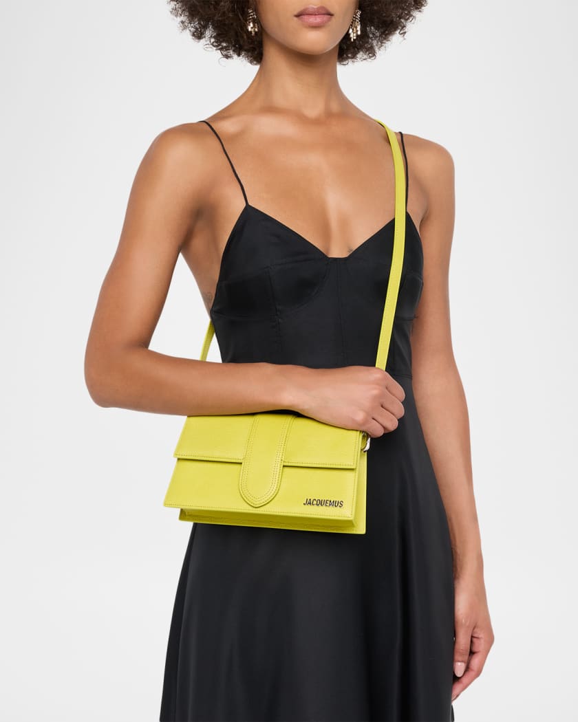 Jacquemus Le Grand Bambino Patent Leather Top Handle Bag | Neiman