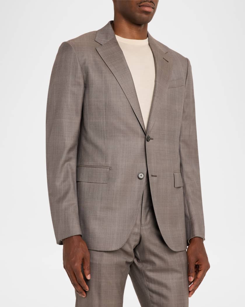 ZEGNA Men's 15milmil15 Wool Single-Breasted Suit | Neiman Marcus