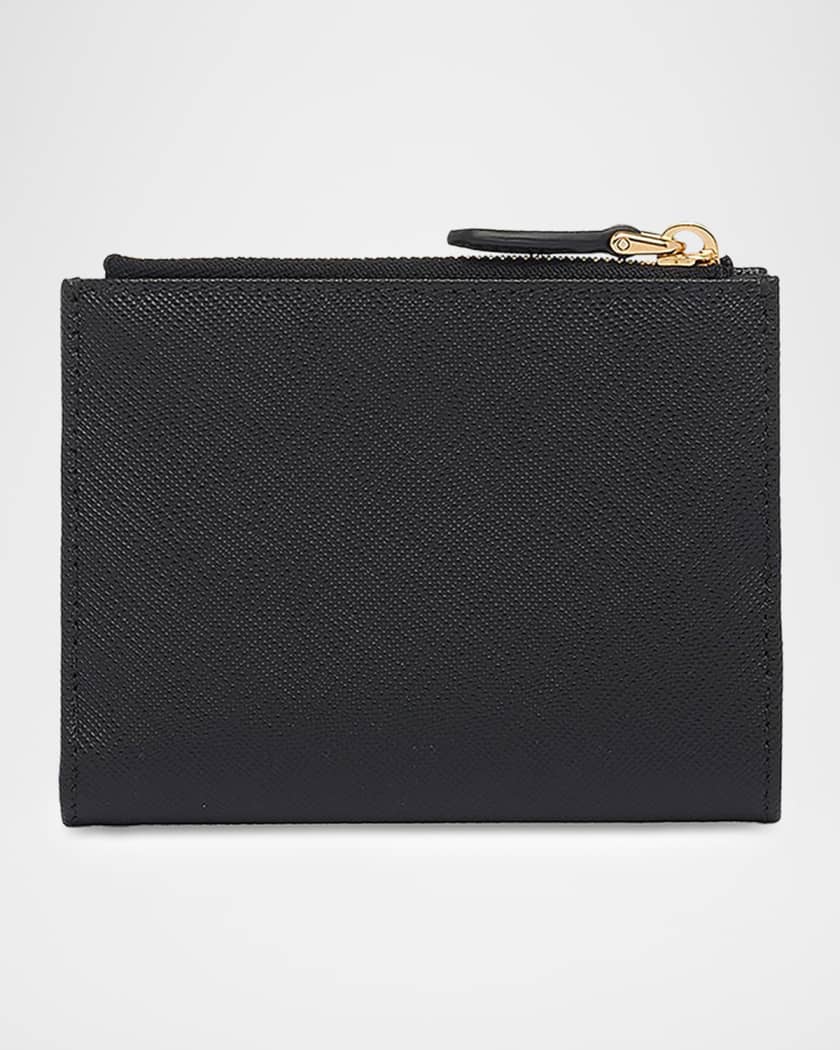 Prada Small Saffiano Leather Wallet | Neiman Marcus