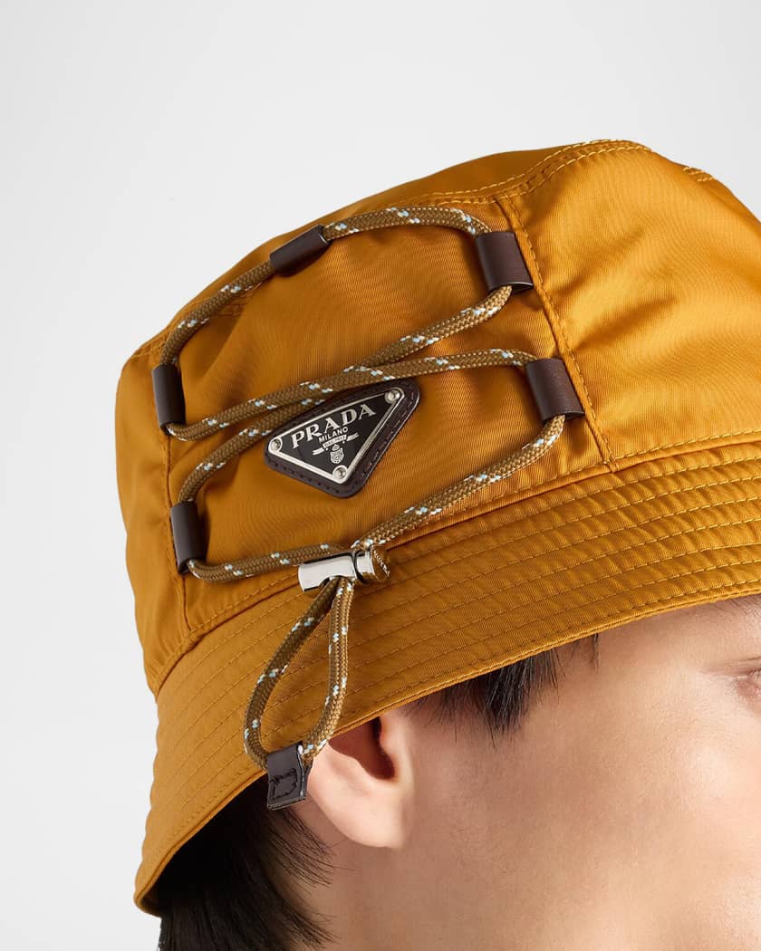 PRADA RE-NYLON BUCKET HAT BROWN “XLサイズ” Prada Re-nylon Bucket Hat | Saks Fifth Avenue