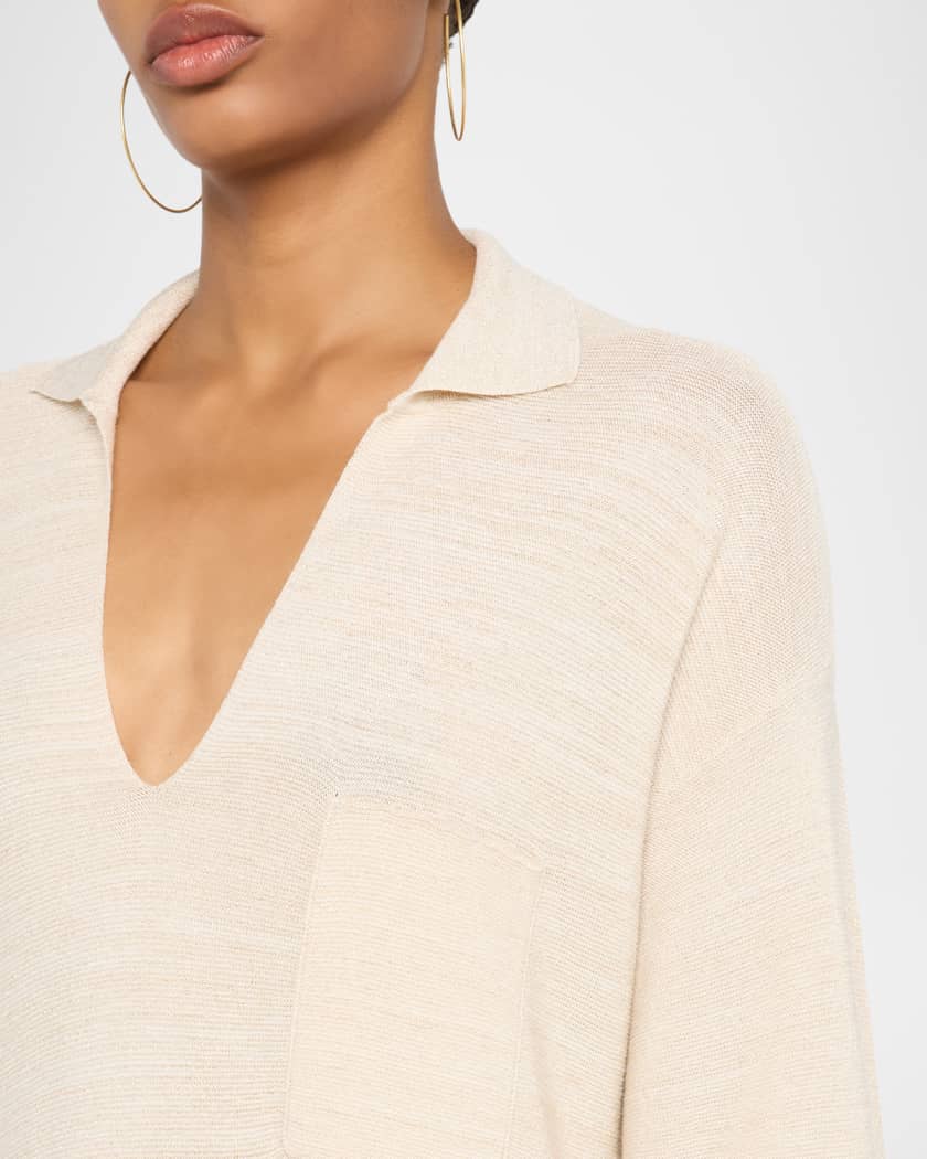 FABIANA FILIPPI Shimmer Knit Maxi Sweater Dress | Neiman Marcus