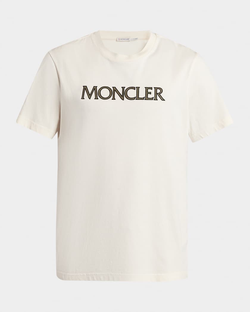 モンクレール Tシャツ メンズ S Moncler Men's Classic-Fit Cotton Logo T-Shirt | Neiman Marcus