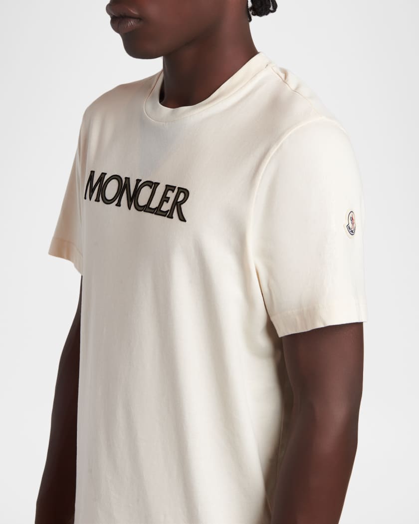 モンクレール Tシャツ メンズ S Moncler Men's Classic-Fit Cotton Logo T-Shirt | Neiman Marcus