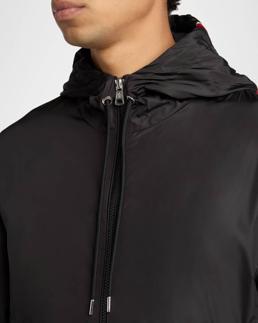 モンクレールGRIMPEURS 4 Men's MONCLER Grimpeurs Nylon Jacket Windbreaker Hooded RARE Size