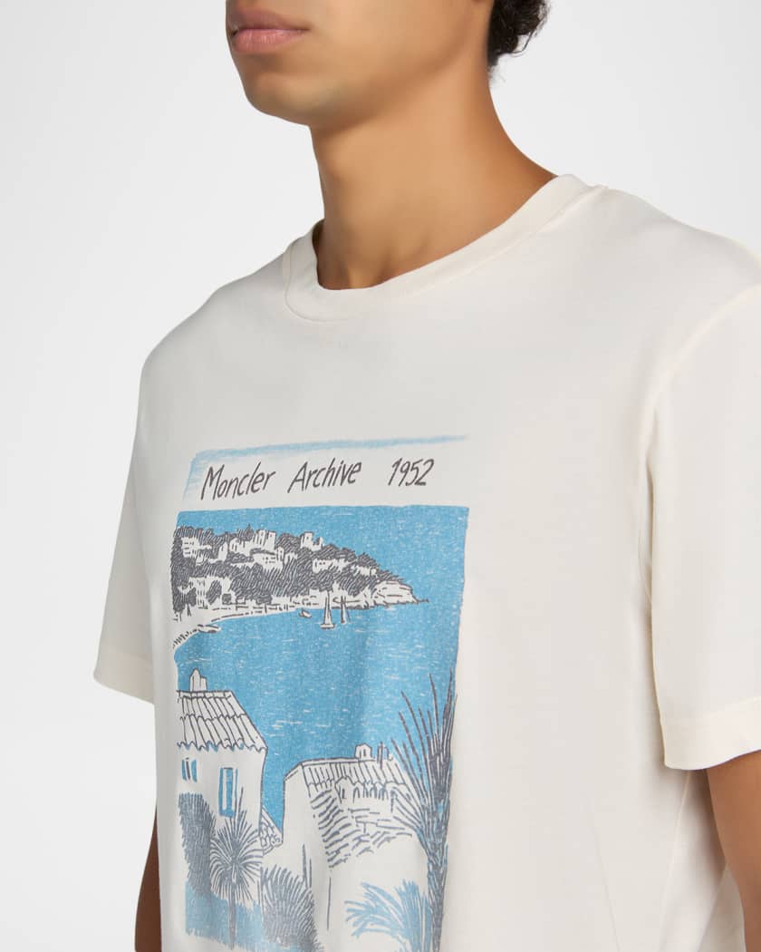 最終値下げMONCLER tシャツ Moncler Men's Moncler Archive 1952 Cotton T-Shirt | Neiman Marcus