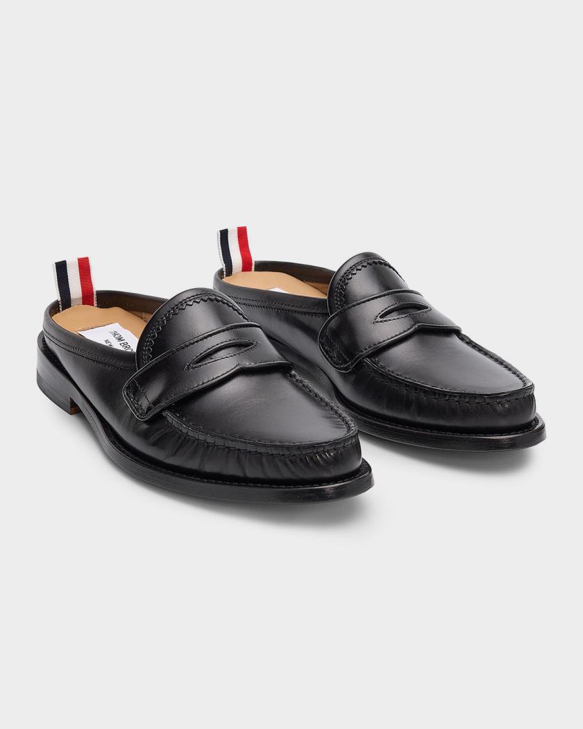 Thom Browne varisty loafer in rafia 11 Spazzolato Pleated Varsity Loafer | Thom Browne main image 4