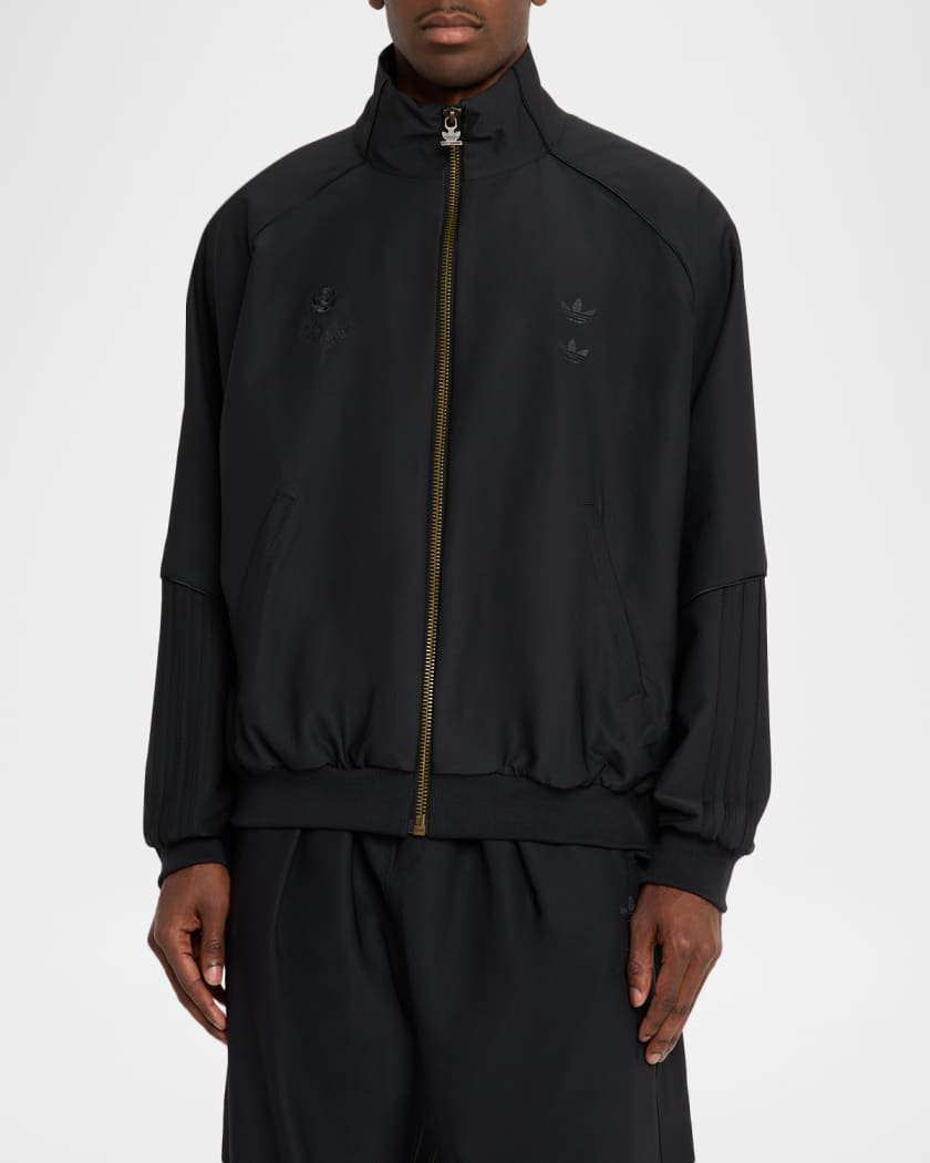 Adidas x Willy Chavarria Men's Dress Twill Track Jacket | Neiman