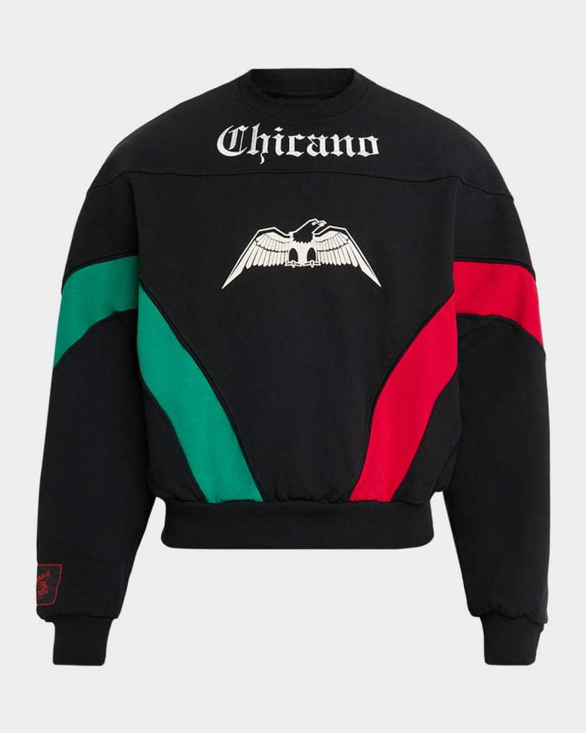 Adidas x Willy Chavarria Men's Bball Fleece Crewneck Sweatshirt