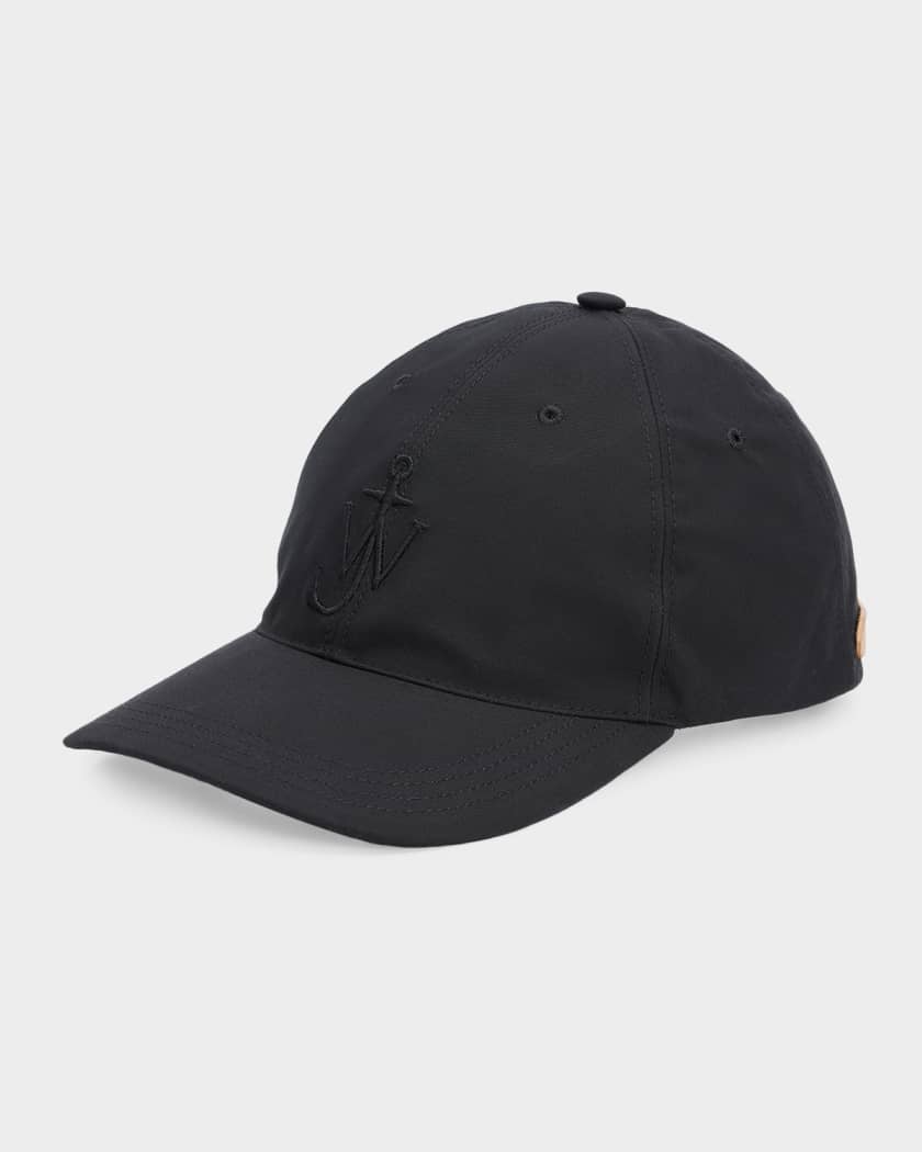 JW Anderson Men's Embroidered Anchor Logo Baseball Cap | Neiman Marcus