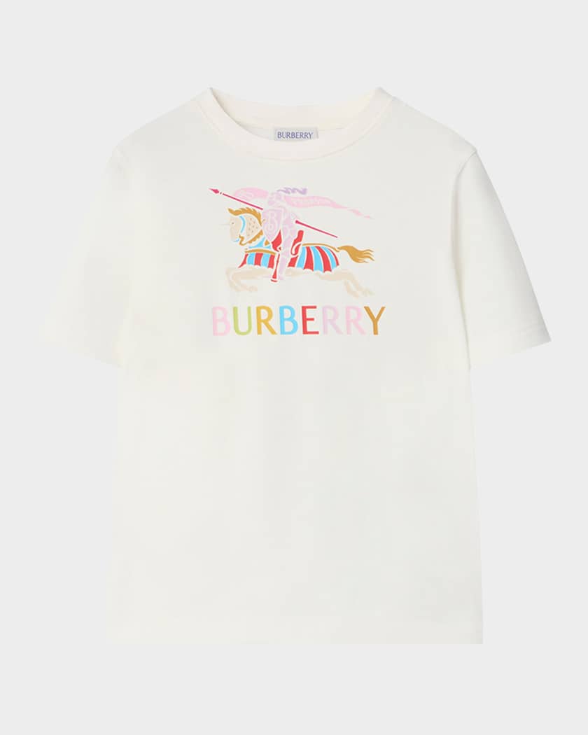Burberry Girl's Multicolor EKD Cotton T-Shirt, Size 3-14 | Neiman