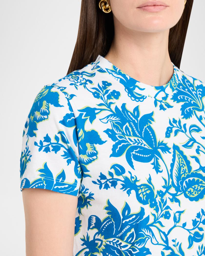 T-shirt Imprimé Floral Esmara - Taille XL, Neuf Avec étiquettes (NWT), Couleur Fuchsia