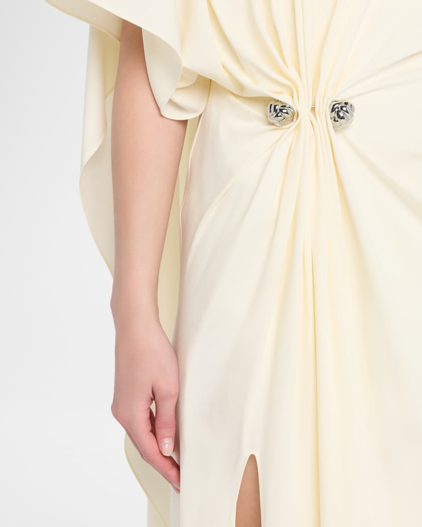 chinese dress ladies BRANDON MAXWELL SCOOP NECK KNIT DRESS  Belinda International