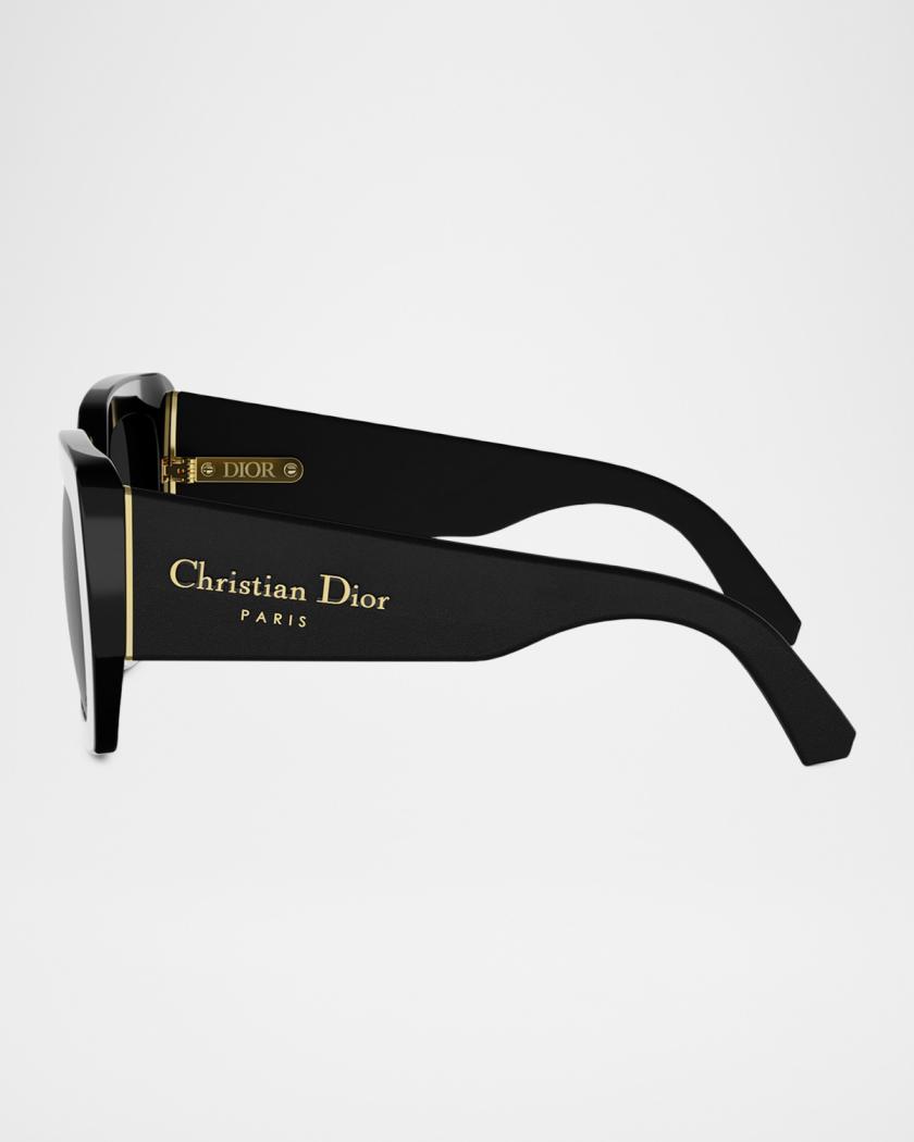 DIOR DiorOmbre S2I Acetate Square Sunglasses | Neiman Marcus display picture 2