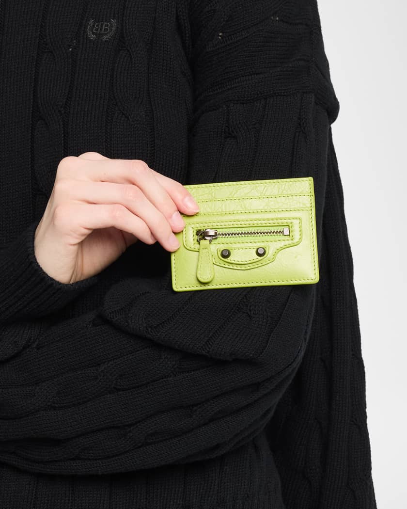 Balenciaga Le City &カードホルダー Balenciaga Le City Leather Coin and Card Holder | Neiman Marcus