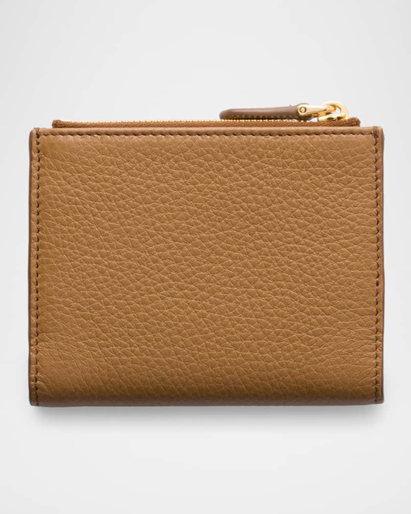 Prada Small Leather Wallet | Neiman Marcus
