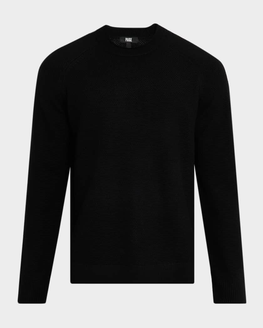 Men's Bryson Merino Wool Knit Crewneck Sweater