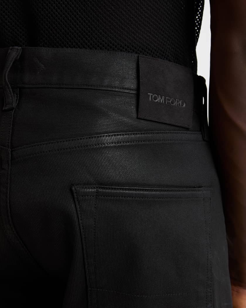 TOM FORD Men's Bedford Cotton Stretch Straight Leg Five-Pocket