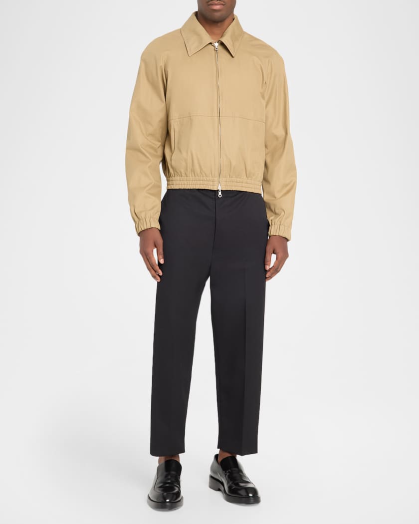 Dries Van Noten Men's Reversible Cotton Twill Jacket | Neiman Marcus