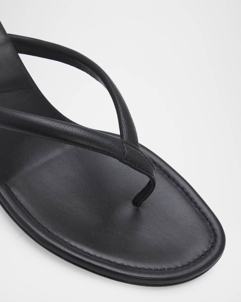 50mm Paterno Leather Thong Sandals | Neiman Marcus