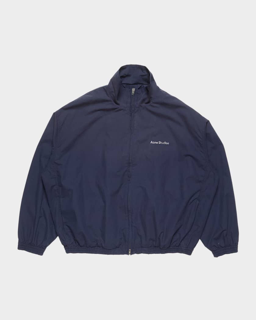 Acne Studios - プルオーバー　ブルゾン Acne Studios Olando Cotton Poplin Full-Zip Jacket | Neiman Marcus